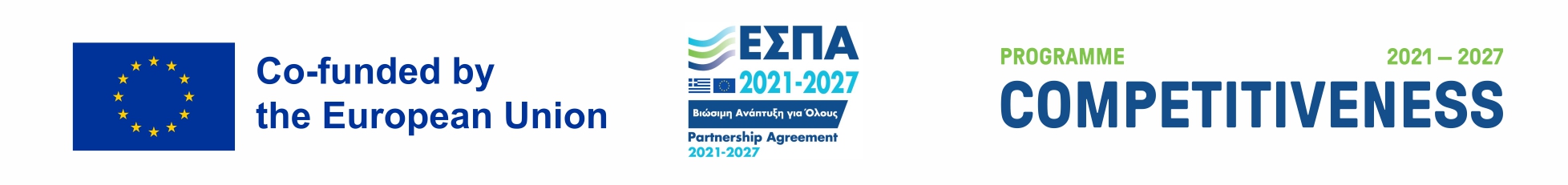 ΕΣΠΑ — Επιχειρησιακό Πρόγραμμα Ανταγωνιστικότητα, Επιχειρηματικότητα, Καινοτομία. Με τη συγχρηματοδότηση της Ελλάδας και της Ευρωπαϊκής Ένωσης